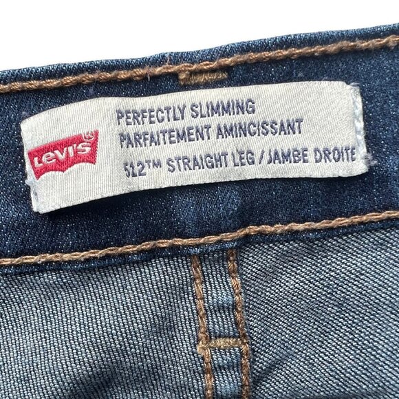 Levi's 512 Perfectly Slimming High Rise BootcutJeans size 28 - Picture 4 of 4